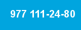 977 111-24-80